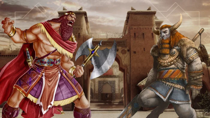 Gilgamesh vs Enkidu